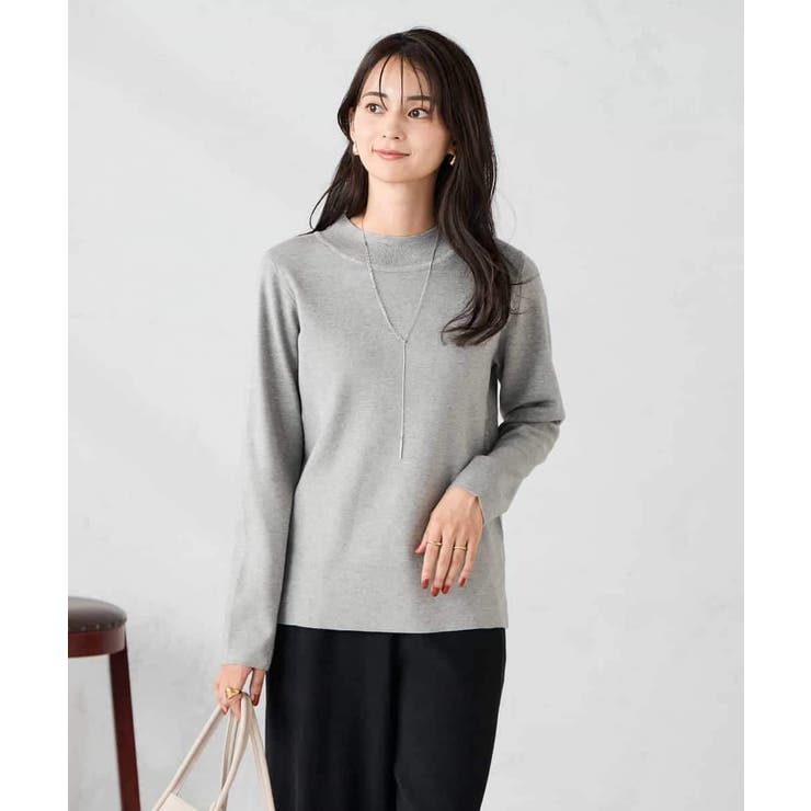【洗える】プチハイネックニット | a.v.v【WOMEN】 | 詳細画像27 
