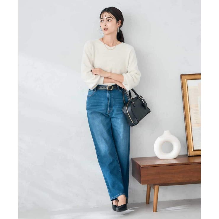 ヘアリーラメVネックニット | a.v.v【WOMEN】 | 詳細画像24