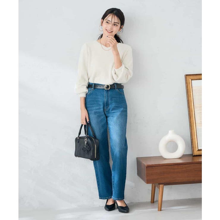 ヘアリーラメVネックニット | a.v.v【WOMEN】 | 詳細画像25