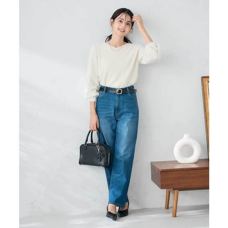 ヘアリーラメVネックニット | a.v.v【WOMEN】 | 詳細画像26