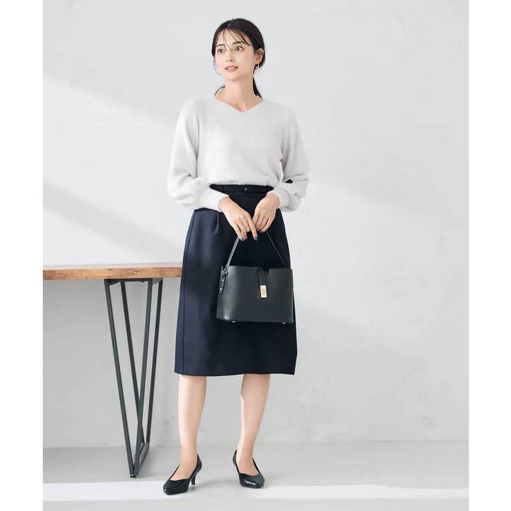 ヘアリーラメVネックニット | a.v.v【WOMEN】 | 詳細画像31