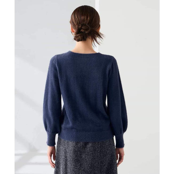 ヘアリーラメVネックニット | a.v.v【WOMEN】 | 詳細画像36