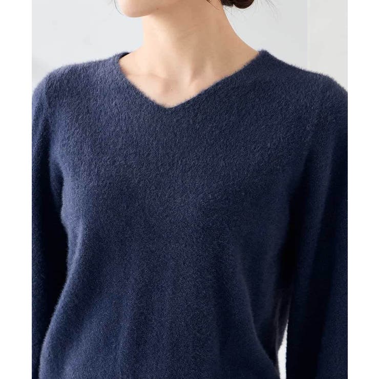 ヘアリーラメVネックニット | a.v.v【WOMEN】 | 詳細画像37