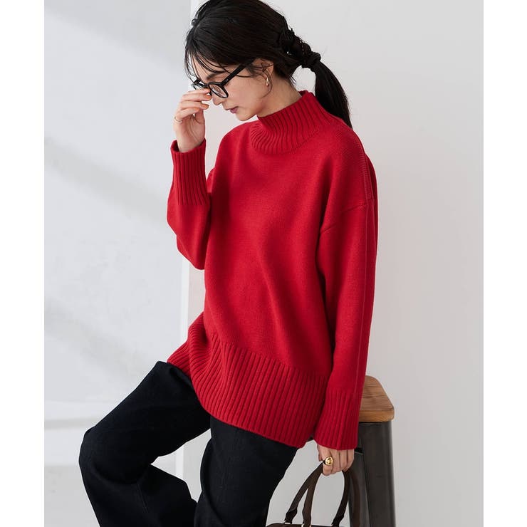 バックスリットニット | a.v.v【WOMEN】 | 詳細画像2 