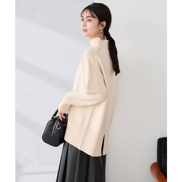 バックスリットニット | a.v.v【WOMEN】 | 詳細画像24 