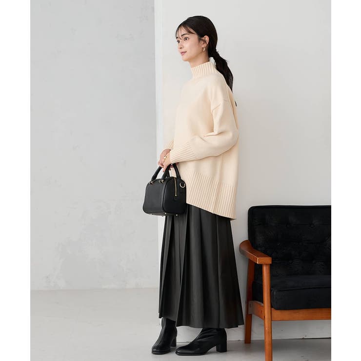 バックスリットニット | a.v.v【WOMEN】 | 詳細画像28 