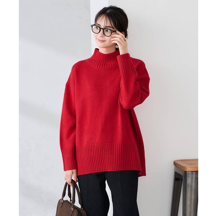 バックスリットニット | a.v.v【WOMEN】 | 詳細画像3 