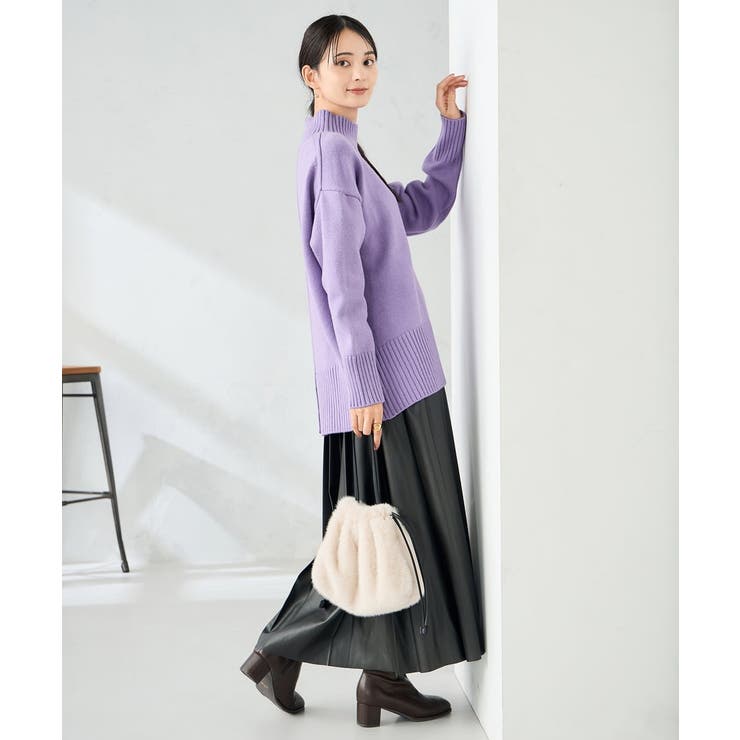 バックスリットニット | a.v.v【WOMEN】 | 詳細画像45 