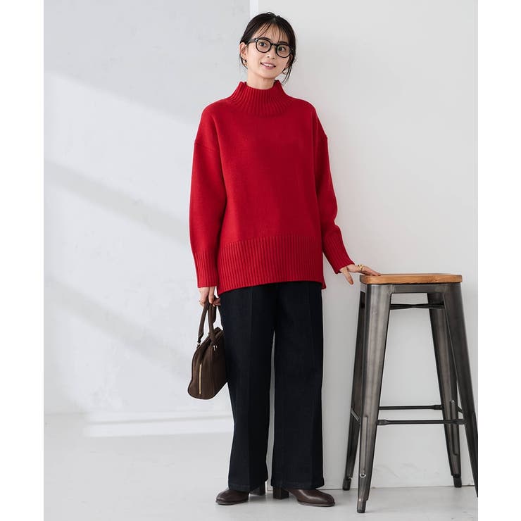 バックスリットニット | a.v.v【WOMEN】 | 詳細画像5 