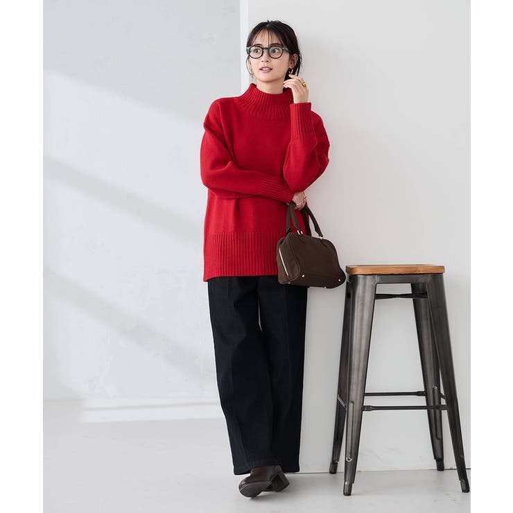 バックスリットニット | a.v.v【WOMEN】 | 詳細画像6 