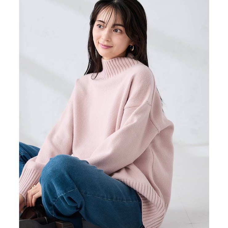 ピンク | バックスリットニット | a.v.v【WOMEN】