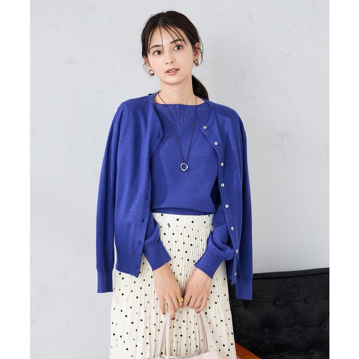 【洗える】ボートネック美ラクるパフスリーブニット | a.v.v【WOMEN】 | 詳細画像16 