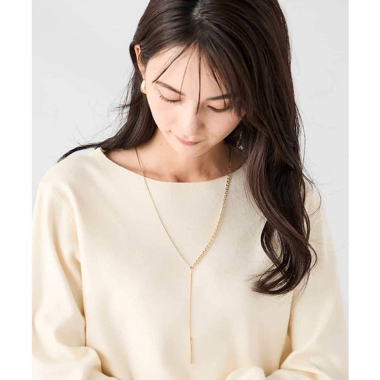 【洗える】ボートネック美ラクるパフスリーブニット | a.v.v【WOMEN】 | 詳細画像50 