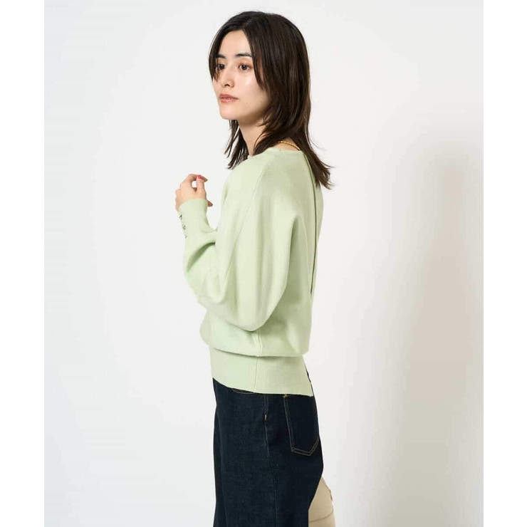 バックスリットドルマンニット | a.v.v【WOMEN】 | 詳細画像13 