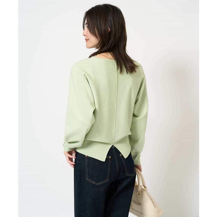 バックスリットドルマンニット | a.v.v【WOMEN】 | 詳細画像14 