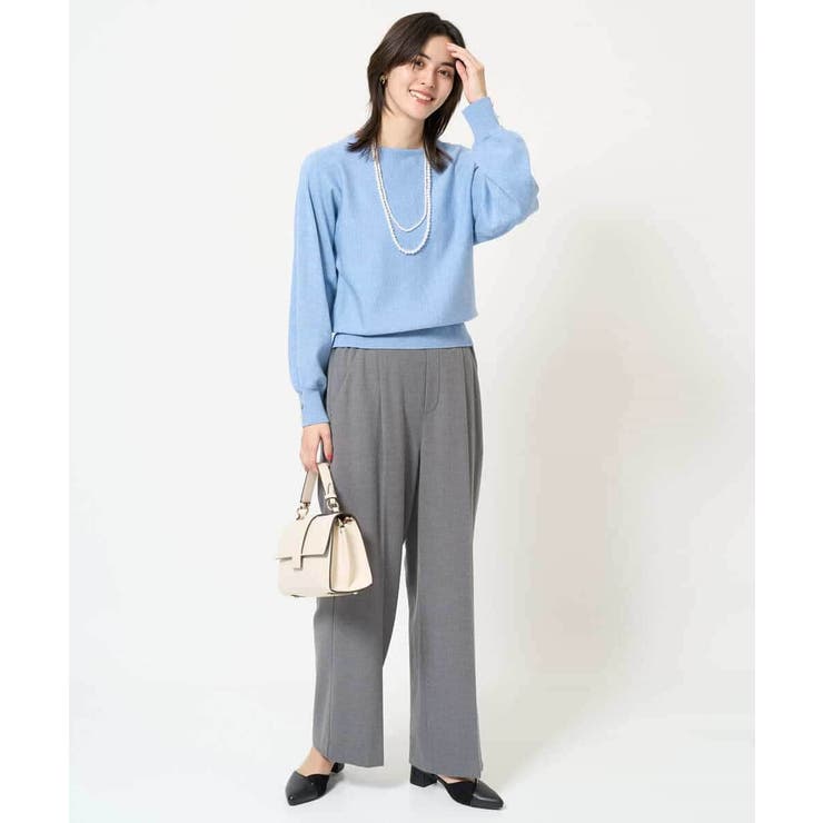 バックスリットドルマンニット | a.v.v【WOMEN】 | 詳細画像23 