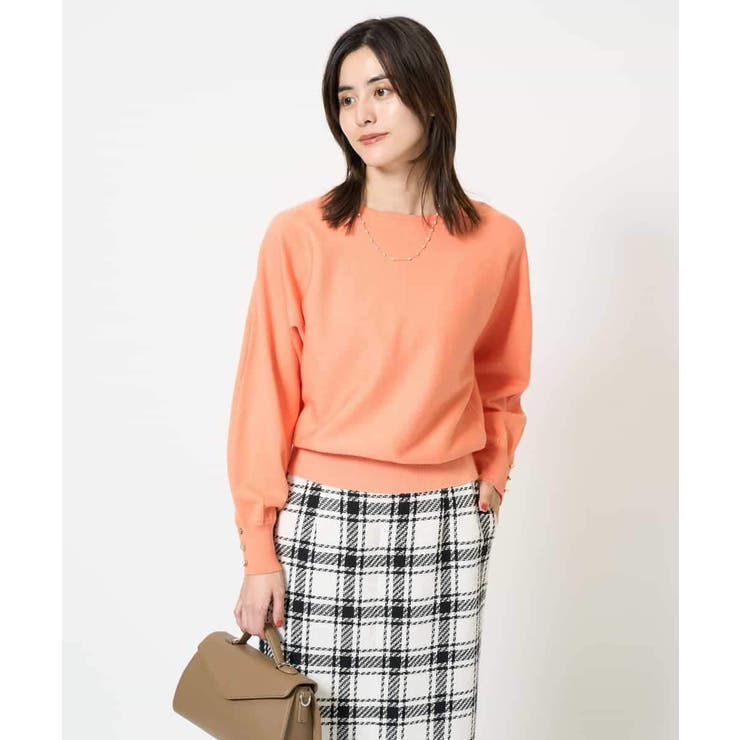 バックスリットドルマンニット | a.v.v【WOMEN】 | 詳細画像3 