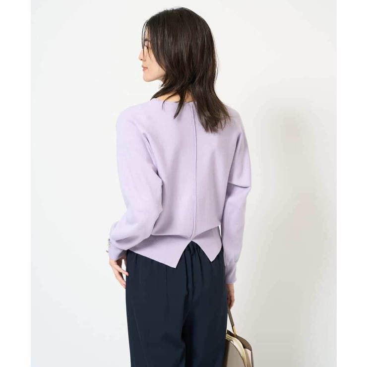 バックスリットドルマンニット | a.v.v【WOMEN】 | 詳細画像31 