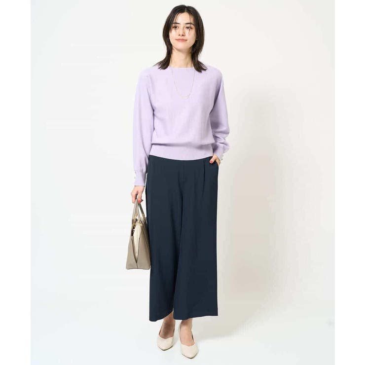 バックスリットドルマンニット | a.v.v【WOMEN】 | 詳細画像32 