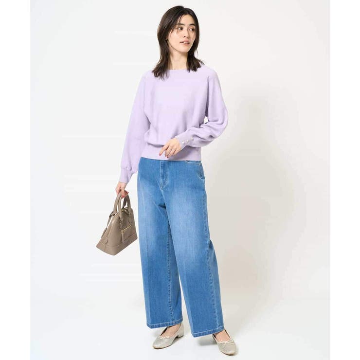 バックスリットドルマンニット | a.v.v【WOMEN】 | 詳細画像36 