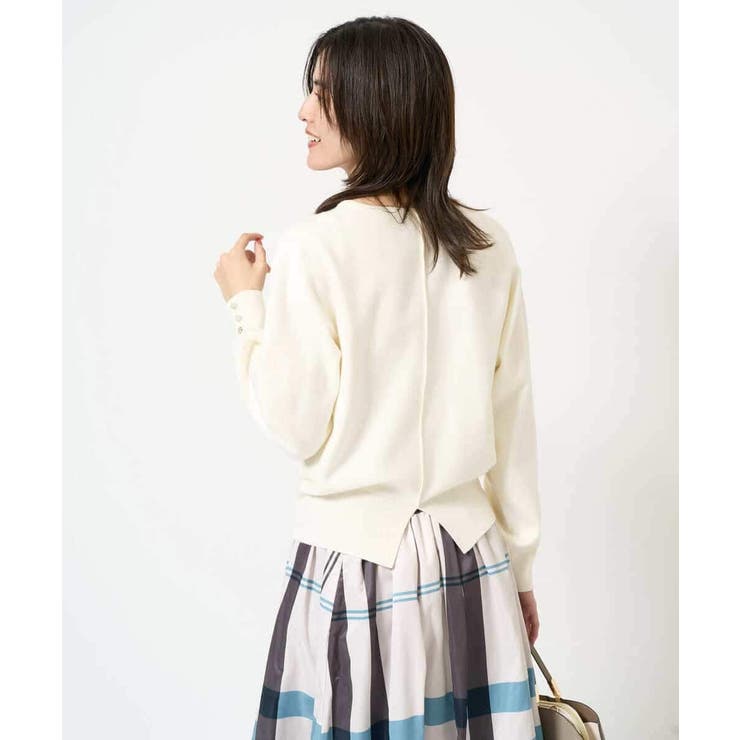 バックスリットドルマンニット | a.v.v【WOMEN】 | 詳細画像39 