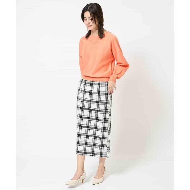 バックスリットドルマンニット | a.v.v【WOMEN】 | 詳細画像6 