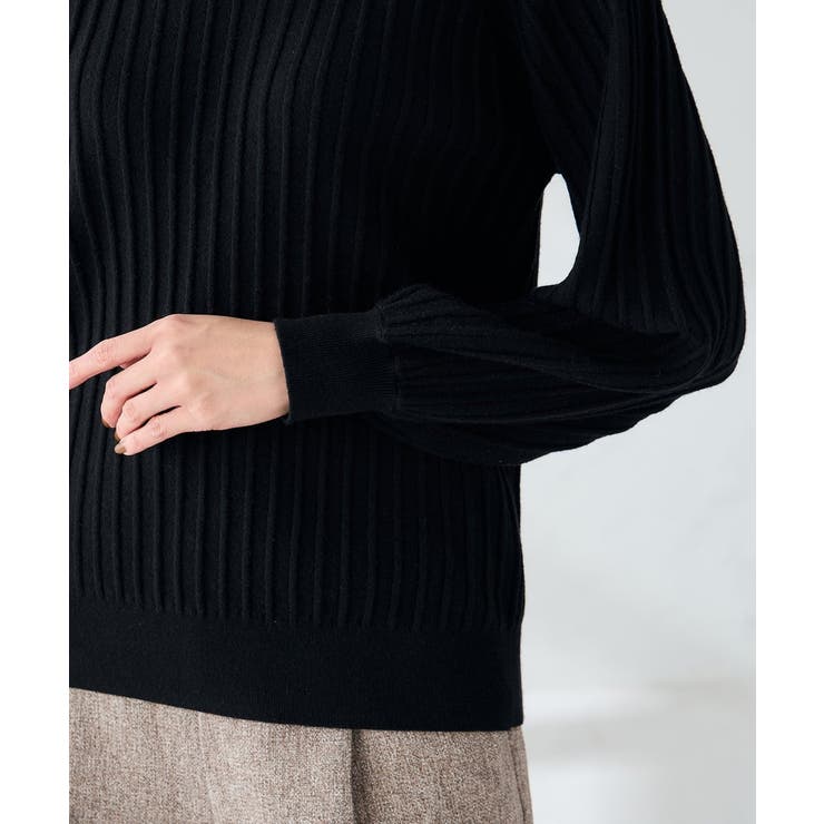 プリーツライクVネックニット | a.v.v【WOMEN】 | 詳細画像23 