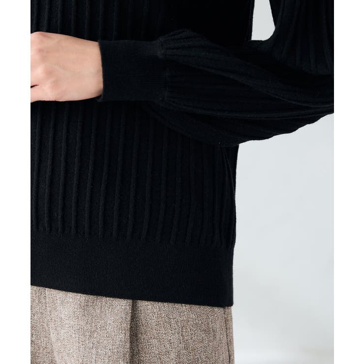 プリーツライクVネックニット | a.v.v【WOMEN】 | 詳細画像24 