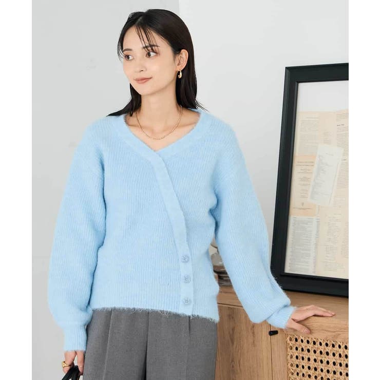 カシュクールライクVネックニット | a.v.v【WOMEN】 | 詳細画像1 