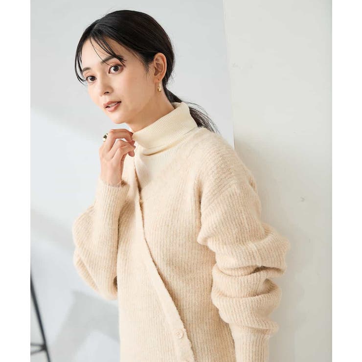 カシュクールライクVネックニット | a.v.v【WOMEN】 | 詳細画像11 