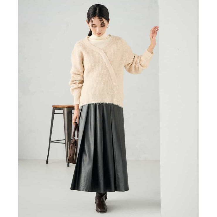 カシュクールライクVネックニット | a.v.v【WOMEN】 | 詳細画像15 