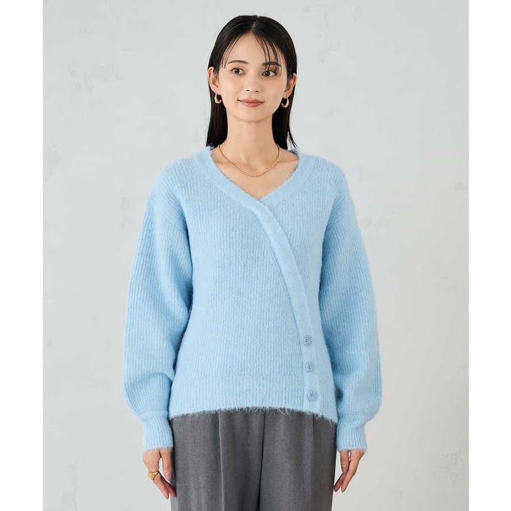 カシュクールライクVネックニット | a.v.v【WOMEN】 | 詳細画像16 