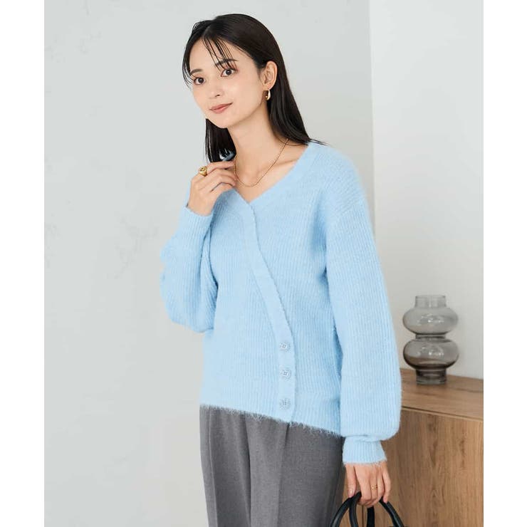 カシュクールライクVネックニット | a.v.v【WOMEN】 | 詳細画像4 