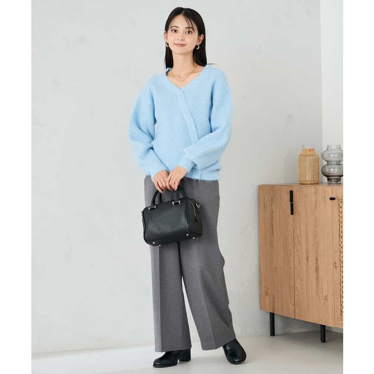 カシュクールライクVネックニット | a.v.v【WOMEN】 | 詳細画像7 