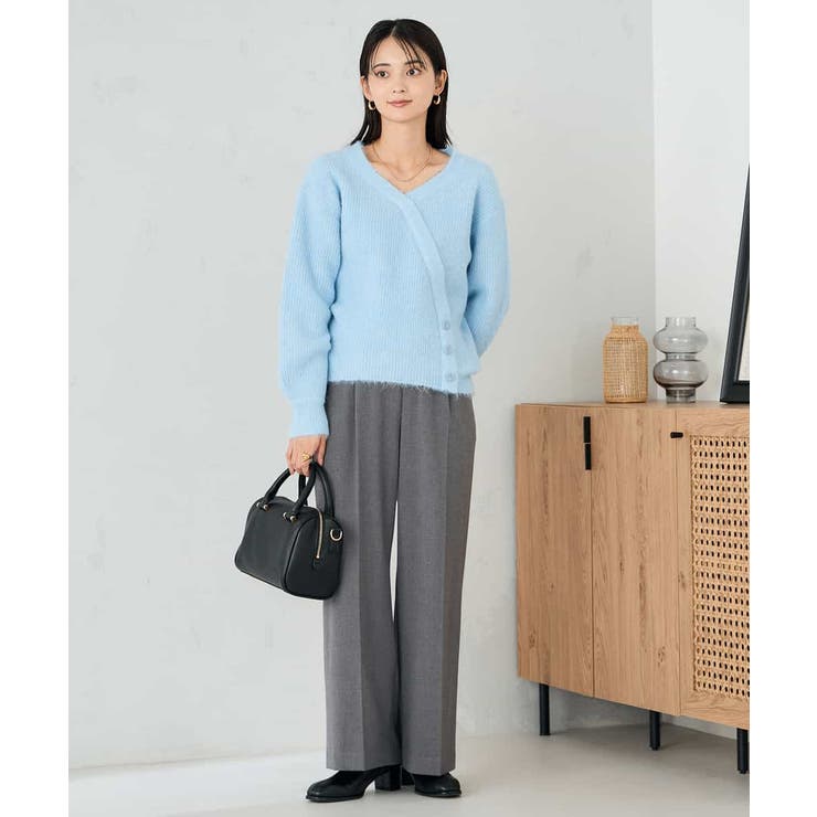 カシュクールライクVネックニット | a.v.v【WOMEN】 | 詳細画像8 