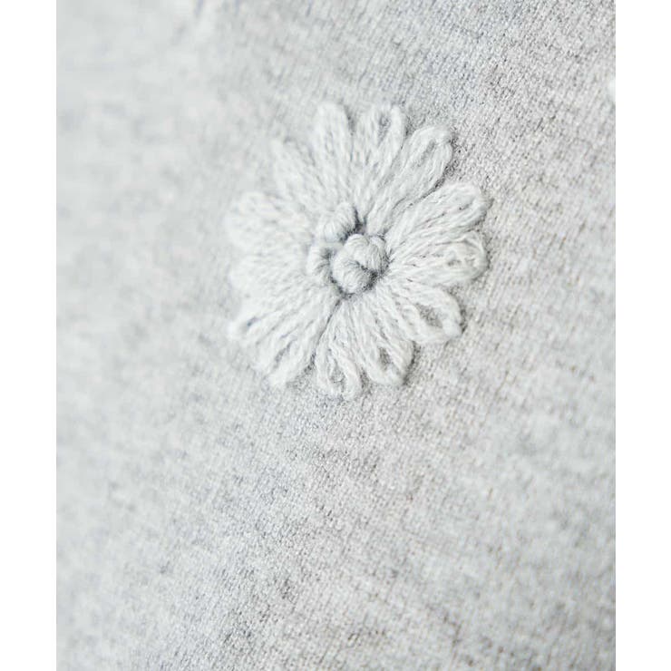 フラワー刺繍ニットプルオーバー | a.v.v【WOMEN】 | 詳細画像30 