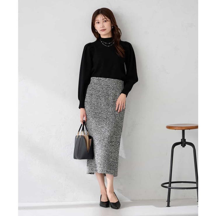 プチハイネックショルダータックニット | a.v.v【WOMEN】 | 詳細画像17 