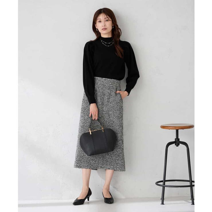 プチハイネックショルダータックニット | a.v.v【WOMEN】 | 詳細画像19 