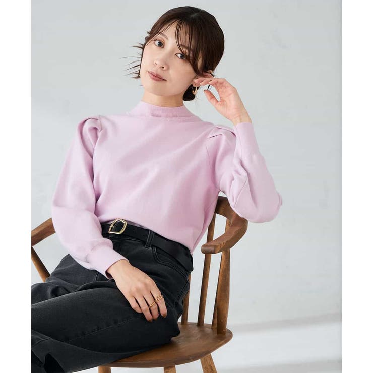 プチハイネックショルダータックニット | a.v.v【WOMEN】 | 詳細画像2 