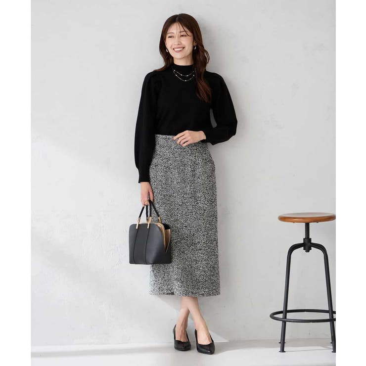 プチハイネックショルダータックニット | a.v.v【WOMEN】 | 詳細画像20 