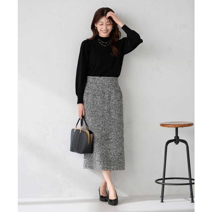 プチハイネックショルダータックニット | a.v.v【WOMEN】 | 詳細画像21 