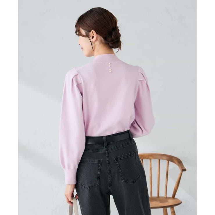 プチハイネックショルダータックニット | a.v.v【WOMEN】 | 詳細画像34 