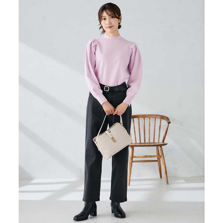 プチハイネックショルダータックニット | a.v.v【WOMEN】 | 詳細画像5 