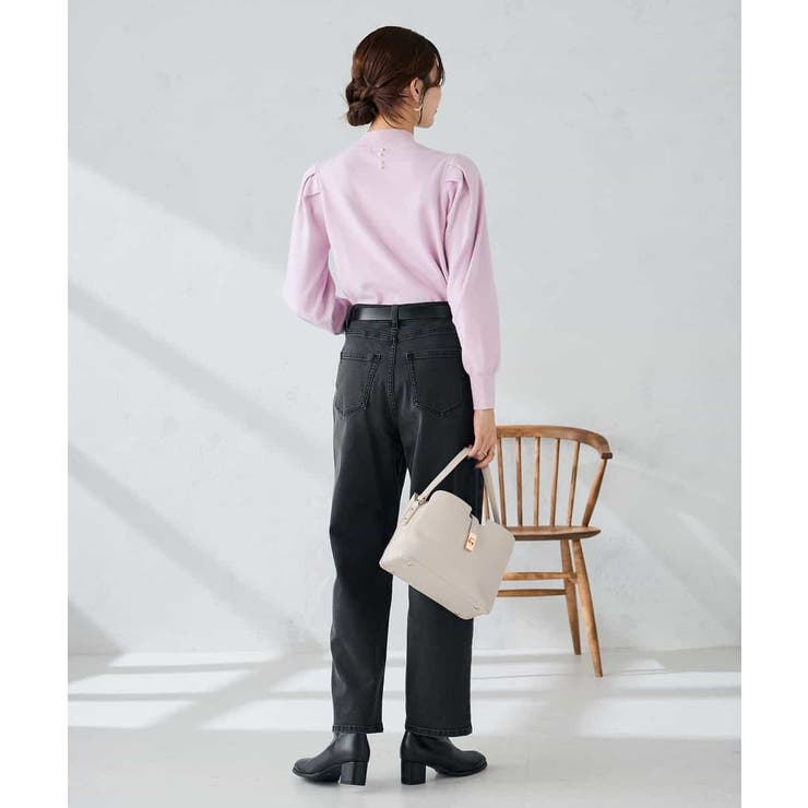 プチハイネックショルダータックニット | a.v.v【WOMEN】 | 詳細画像7 