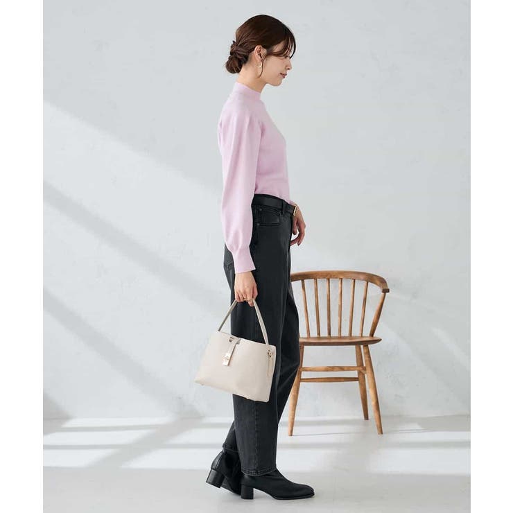 プチハイネックショルダータックニット | a.v.v【WOMEN】 | 詳細画像8 