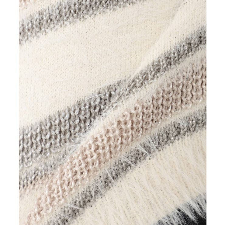 フェザーボーダーニット | a.v.v【WOMEN】 | 詳細画像13 