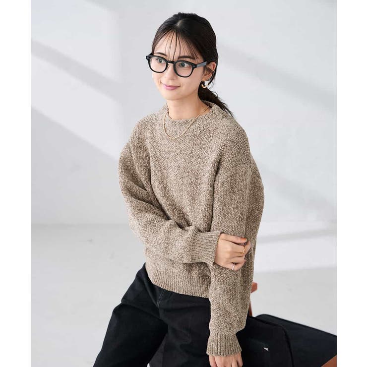 モールヤーンニット | a.v.v【WOMEN】 | 詳細画像10 