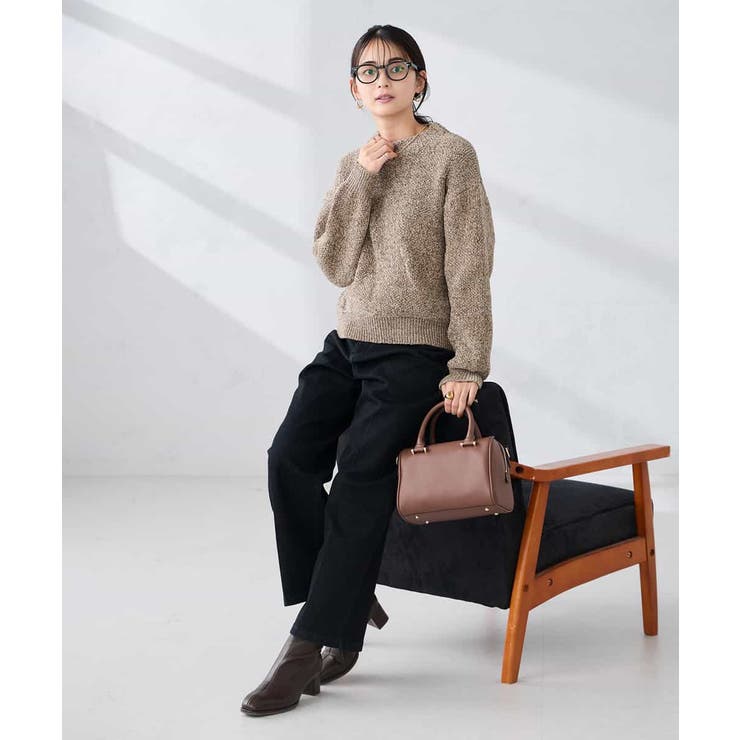 モールヤーンニット | a.v.v【WOMEN】 | 詳細画像12 