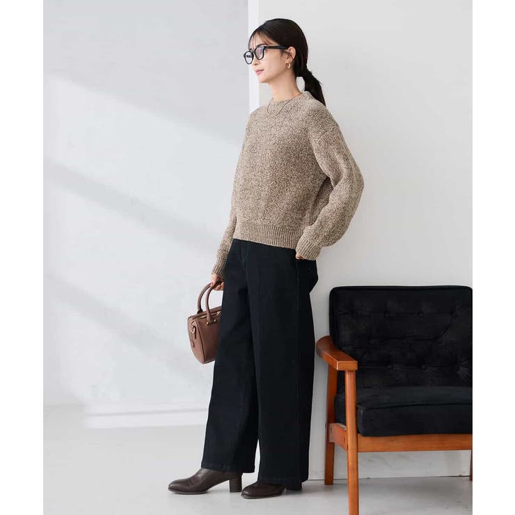 モールヤーンニット | a.v.v【WOMEN】 | 詳細画像5 