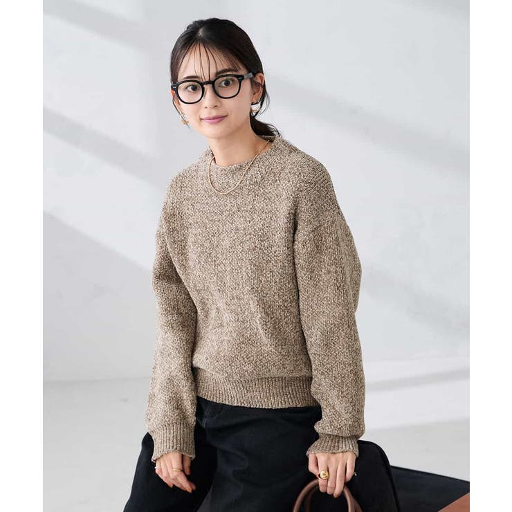 モールヤーンニット | a.v.v【WOMEN】 | 詳細画像7 